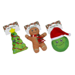 Christmas Pet Plush Squeaky Toy 20cm, assorted Christmas Pet Plush Squeaky Toy 20cm, assorted